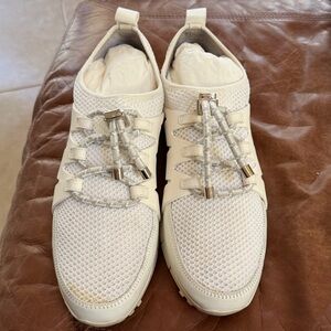 Jimmy Choo White and Silver Detail